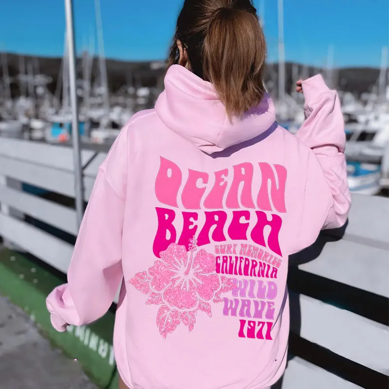 Plant Parent Hoodie - Women Fashion Casual Hoodies Ocean Beach