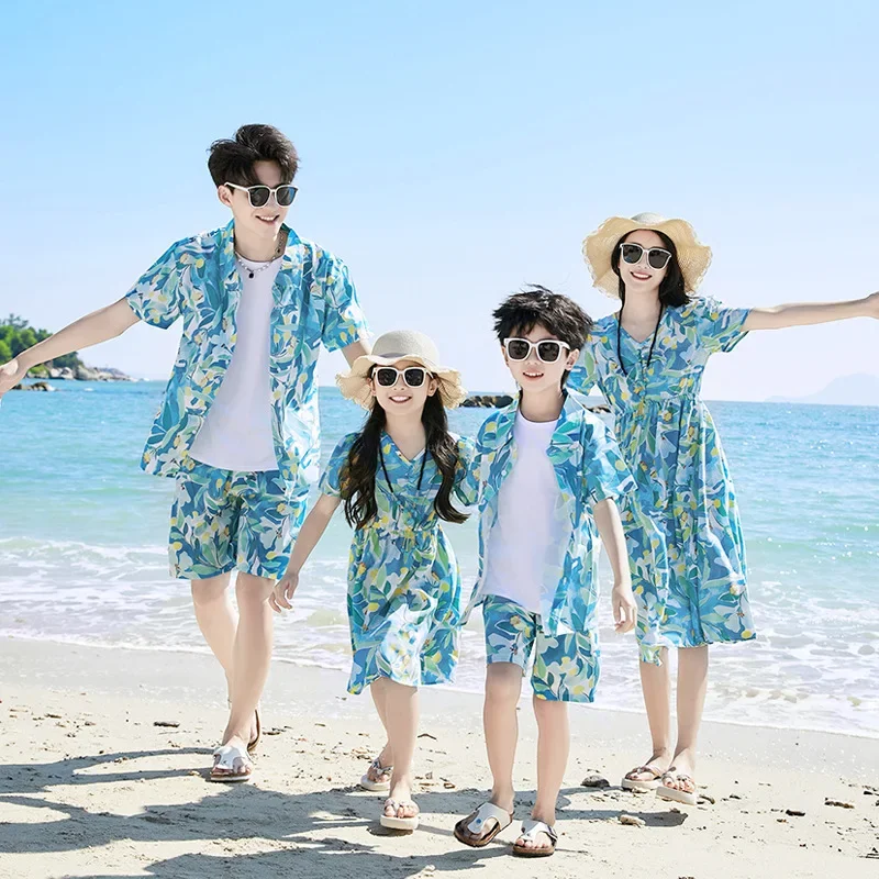 Plant Parent Free - Father Son Shirts SetClothes Summer Vacation