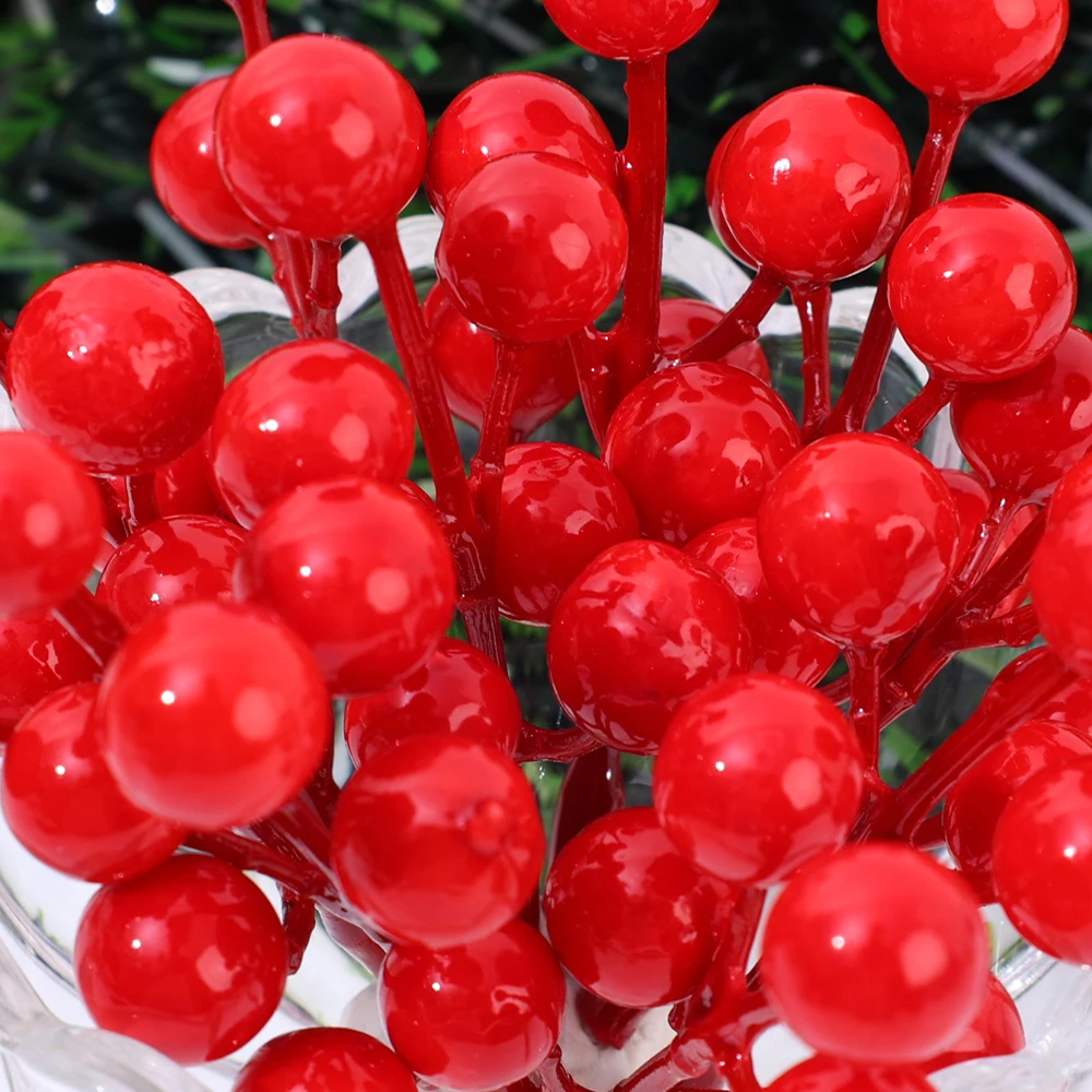 5/100x Artificial Red Berries  - đánh giá và giá Plant Parent Gifts