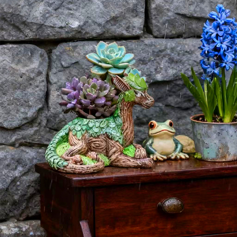Creative Dragon Tree Flower Po - đánh giá và giá Snake Plant Ceramic