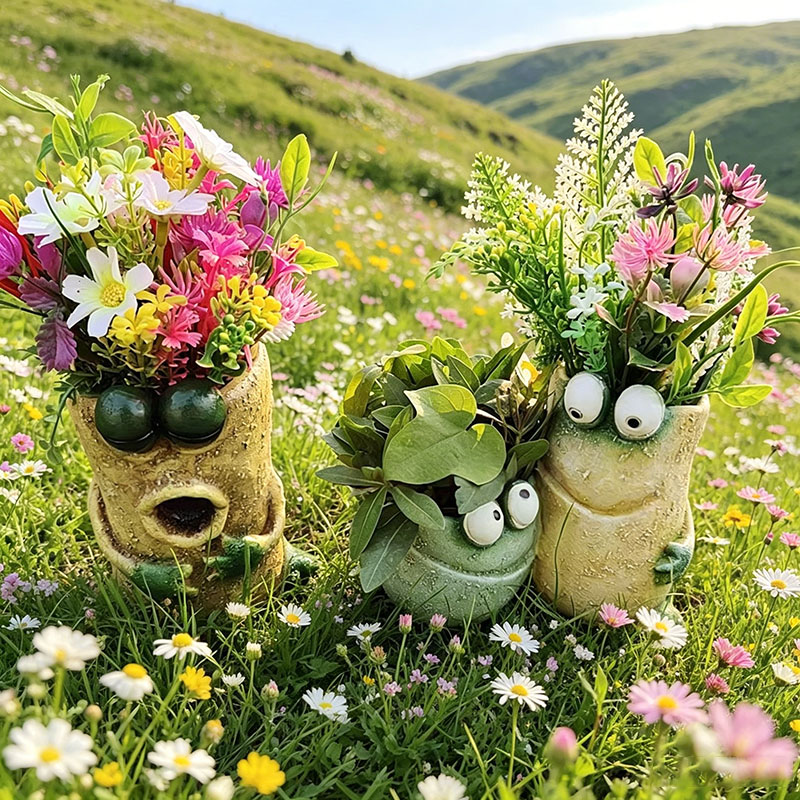 Resin Frog Planter with Draina - đánh giá và giá Snake Plant Ceramic