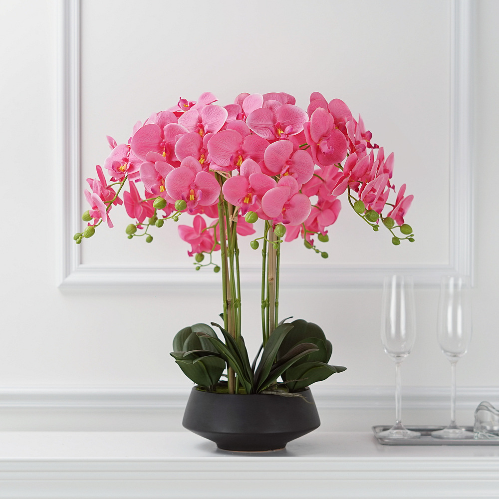 Artificial Potted Phalaenopsis - đánh giá và giá Orchid Phalaenopsis