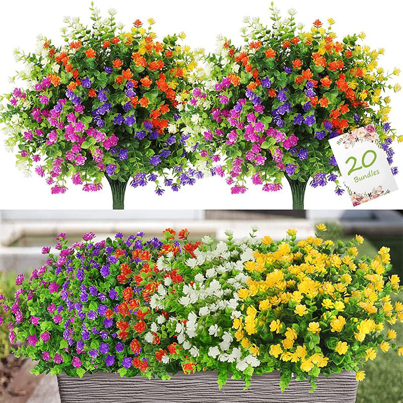 3/6pcs Artificial Plant Flower - đánh giá và giá Plant Parent Gifts