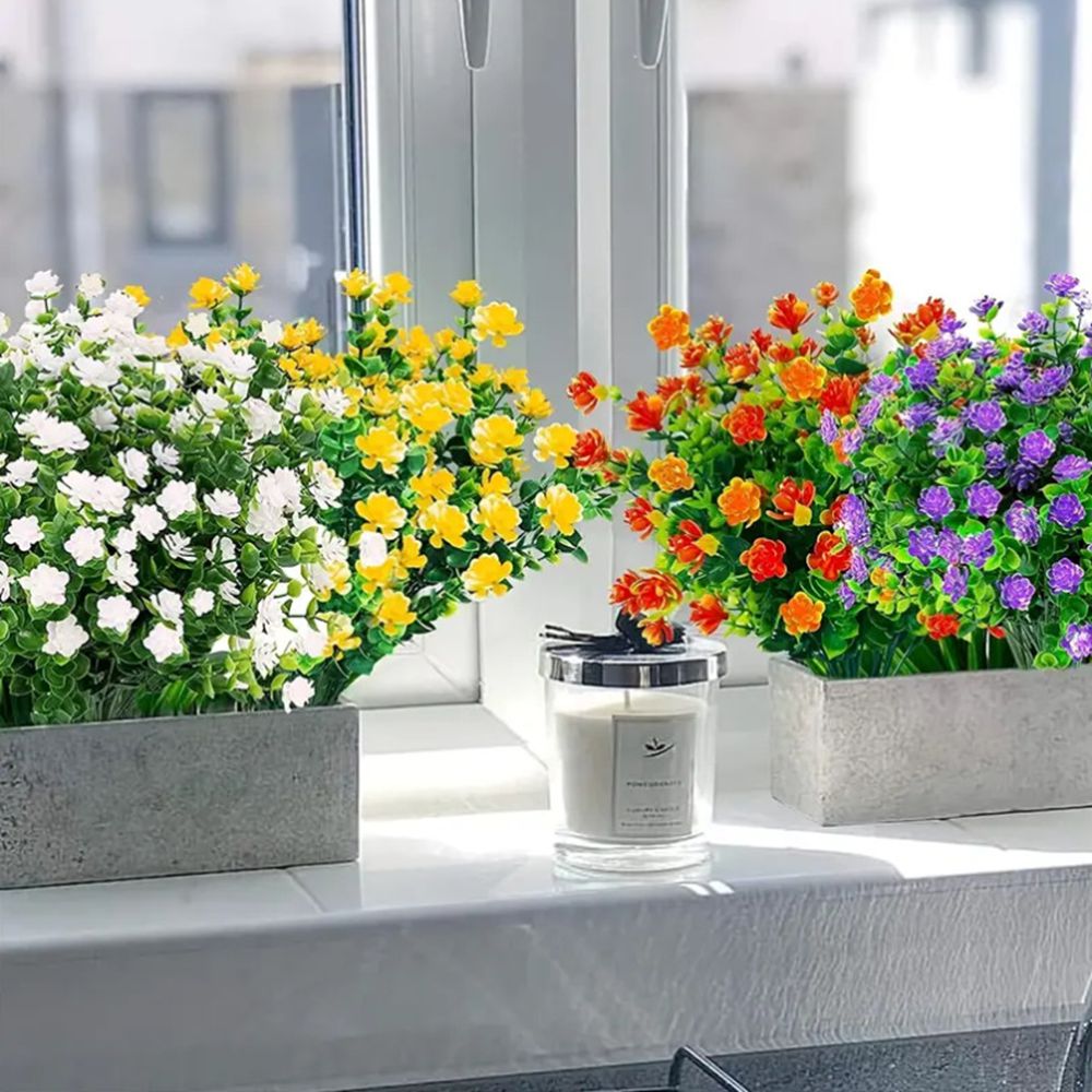 3/6pcs Artificial Plant Flower - đánh giá và giá Plant Parent Gifts