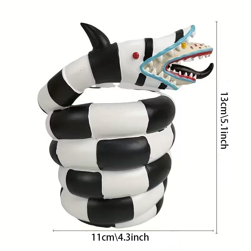 1 Piece Black and White Snake- - đánh giá và giá Snake Plant Ceramic
