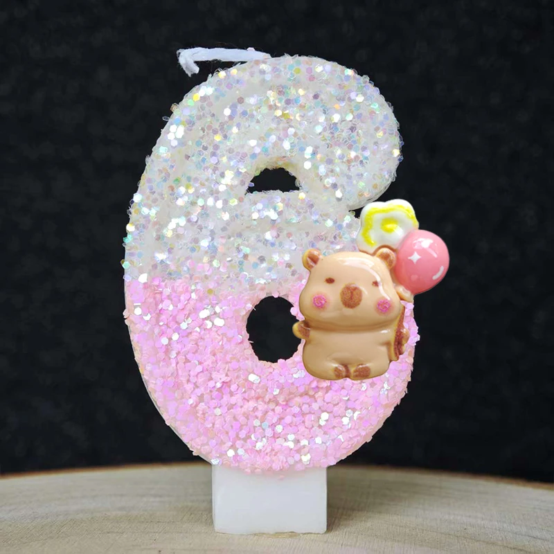 New Capybara Candles Cake Deco - đánh giá và giá Plant Parent Gifts
