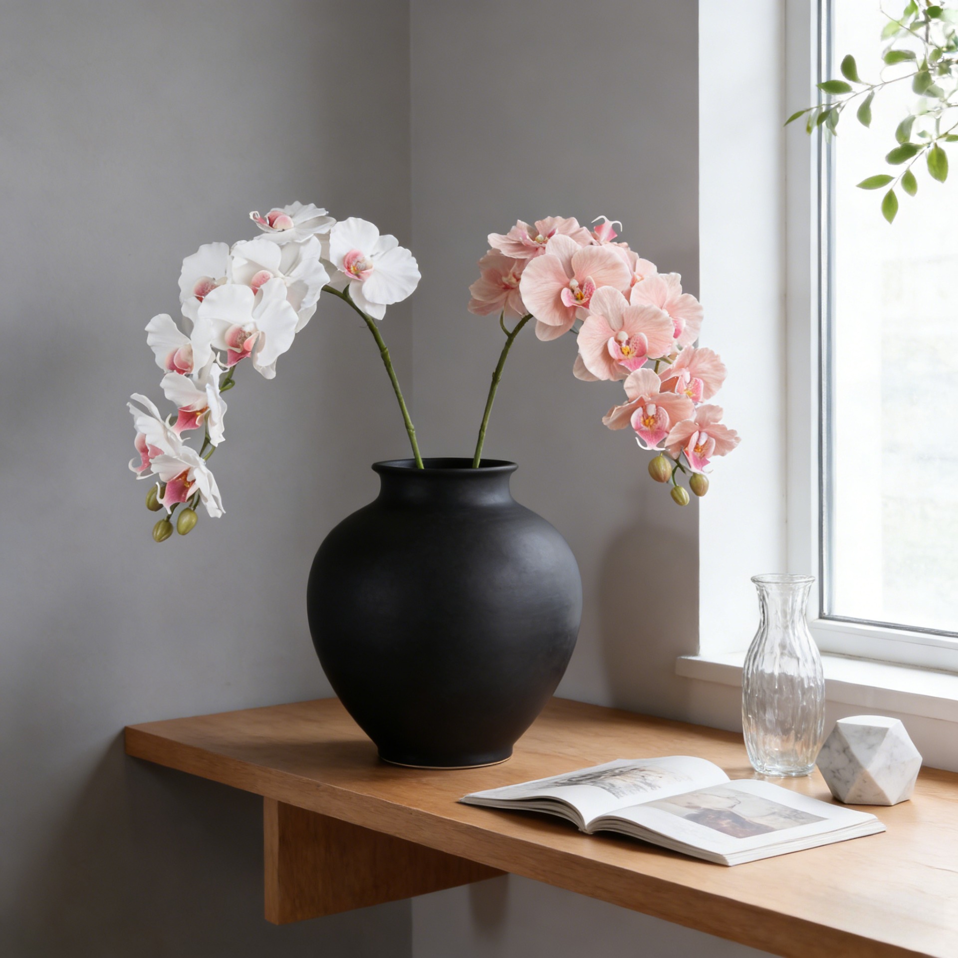 38.6 Inch 9 Heads Korean Style - đánh giá và giá Orchid Phalaenopsis