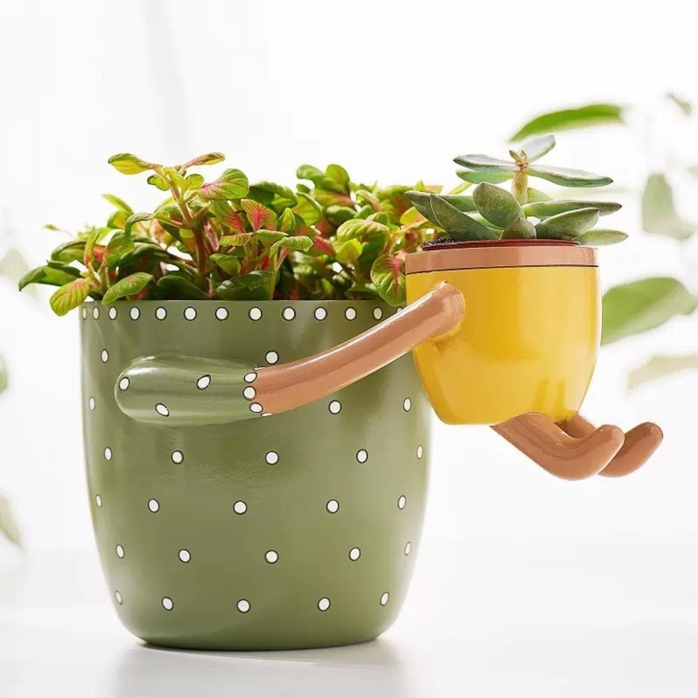 Resin Parent-child Flowerpot F - đánh giá và giá Plant Parent Free