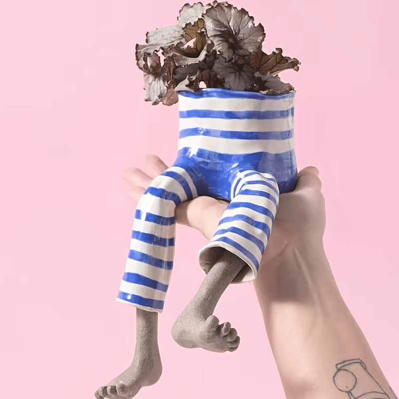 Whimsical Resin Leggy Planter  - đánh giá và giá Plant Parent Free