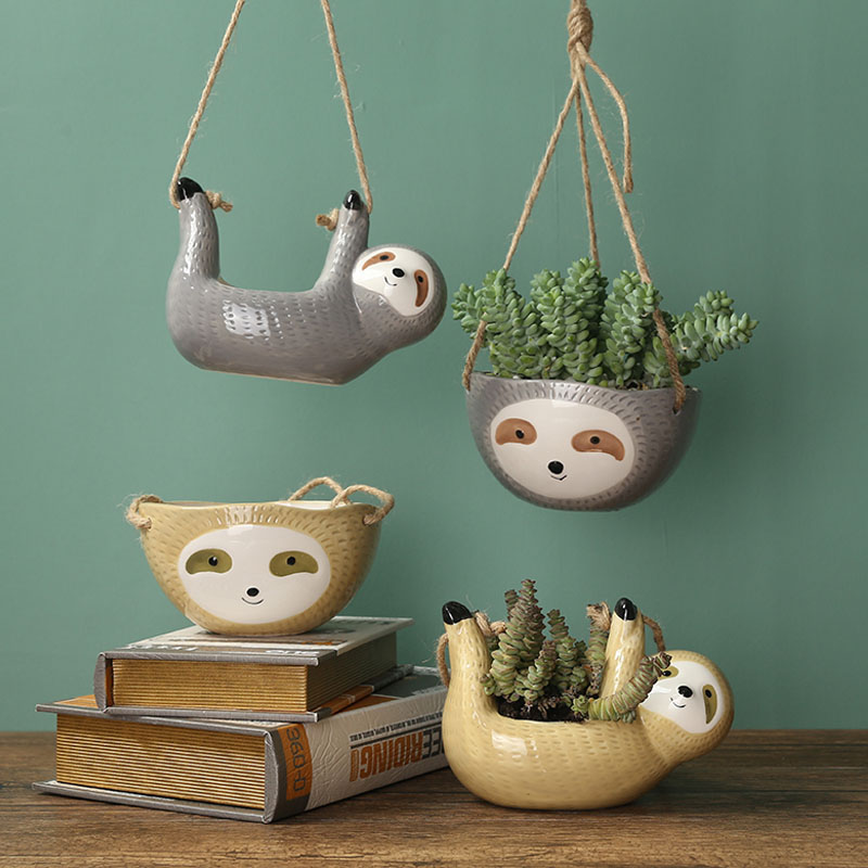 1Pcs Ceramic Hanging Plant Pot - đánh giá và giá Snake Plant Ceramic