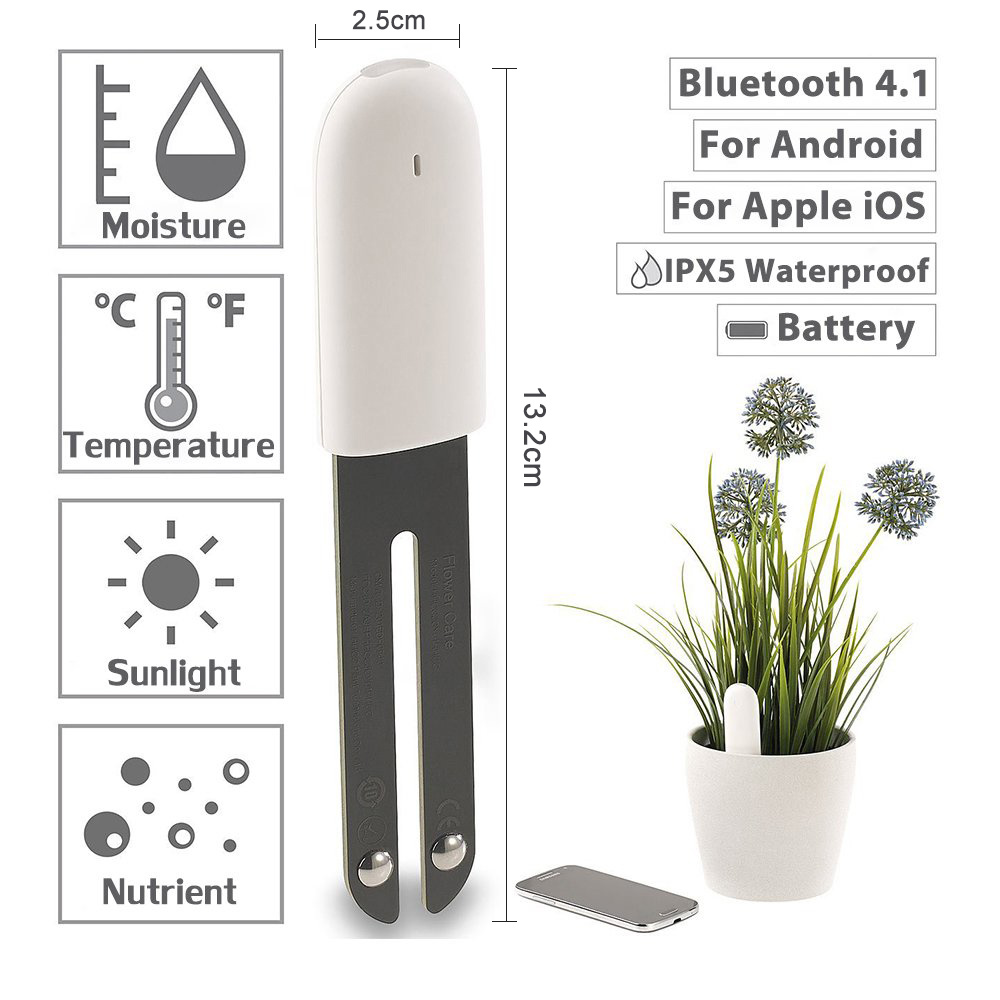 HHCC Xiaomi Flower Care Smart  - đánh giá và giá Plant Parent App